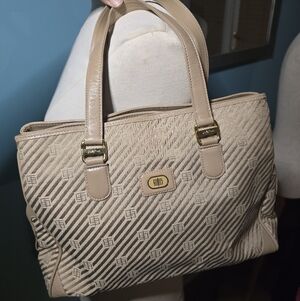 Elegant Vintage Emilio Pucci Canvas Handbag